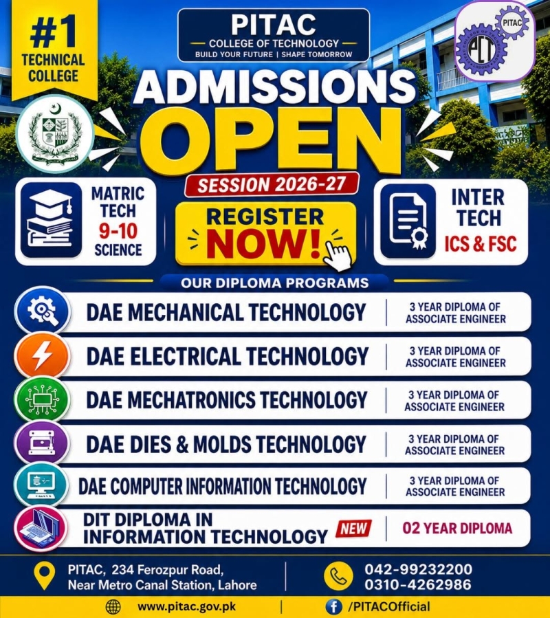 pct admission